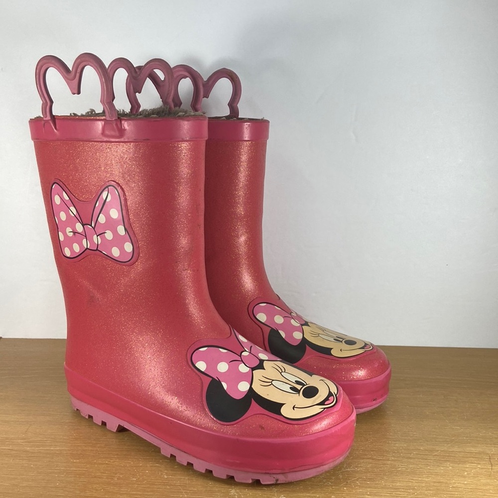 Western Chief Minnie Mouse Rain Boots Kids Size 13/1